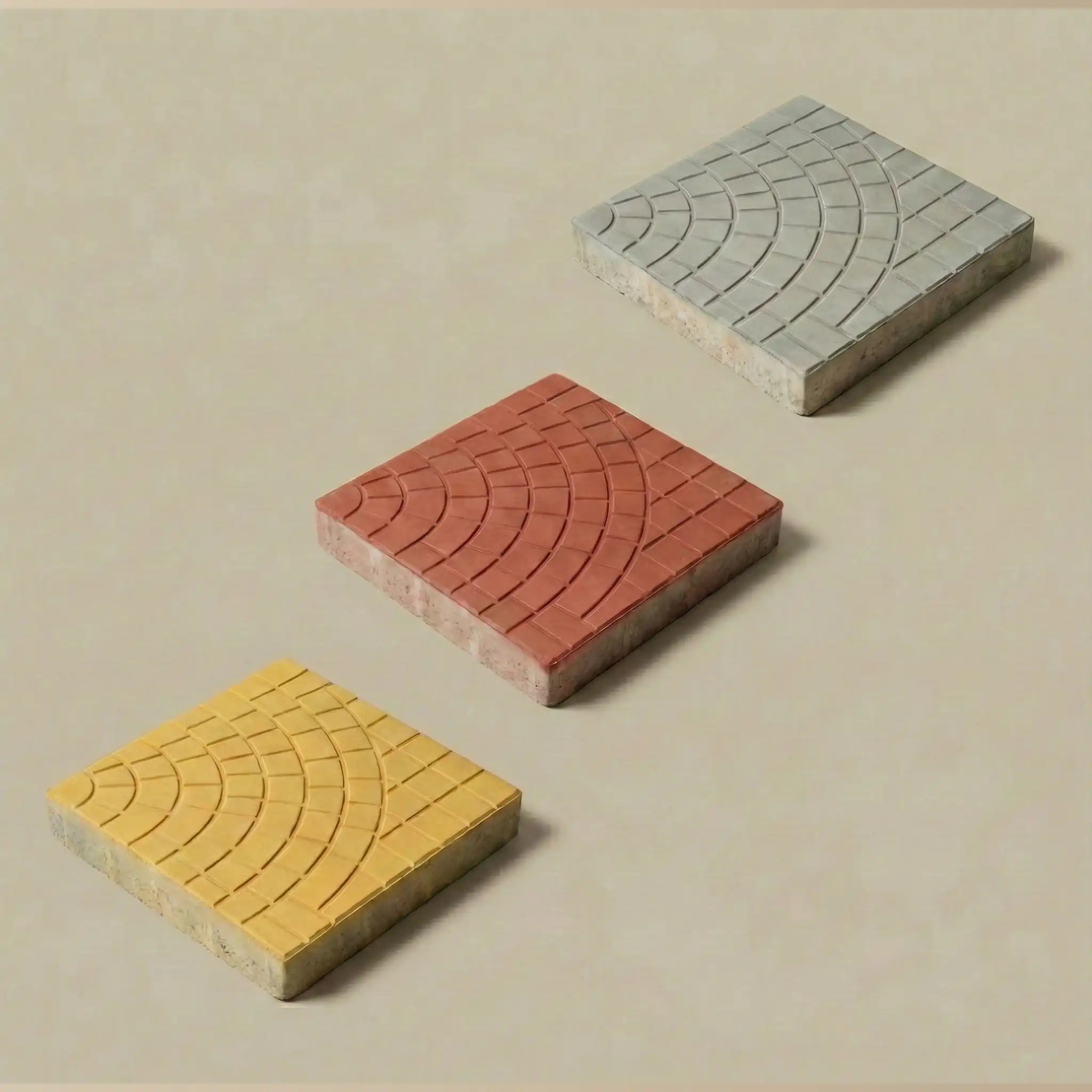 بلاط اسمنتي الوان (اسمنتي -الاحمر - الاصفر ) عروض البلاط الأسمنتي - الصورة 3